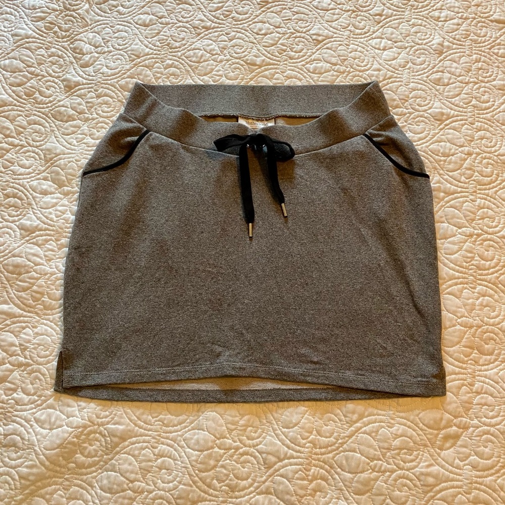 Motherhood Maternity French terry skirt